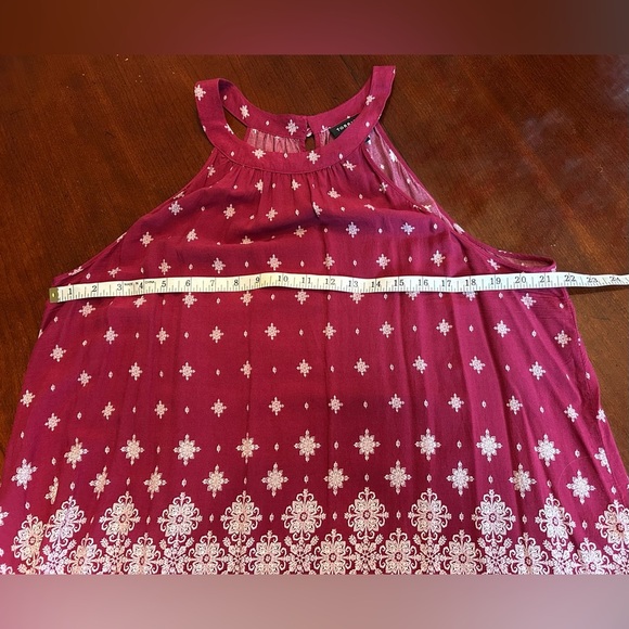 Torrid Whimsigoth Halter Neck Magenta Top Flowy Casual Summer Size 1, XL - Picture 9 of 10